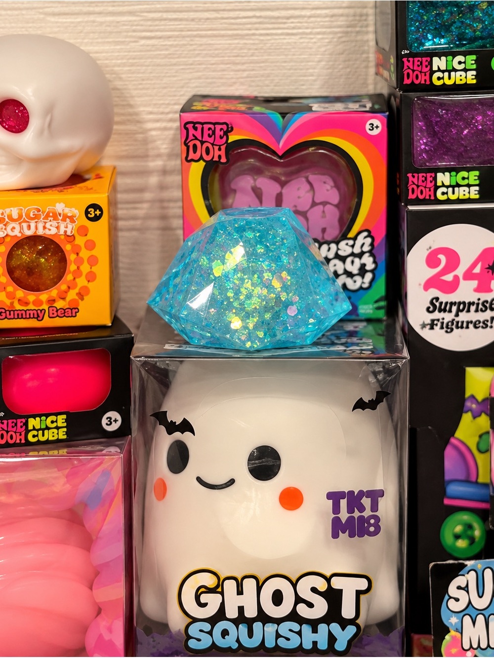 Scunchems Sugar Diamond Glitter Diamond Squishy